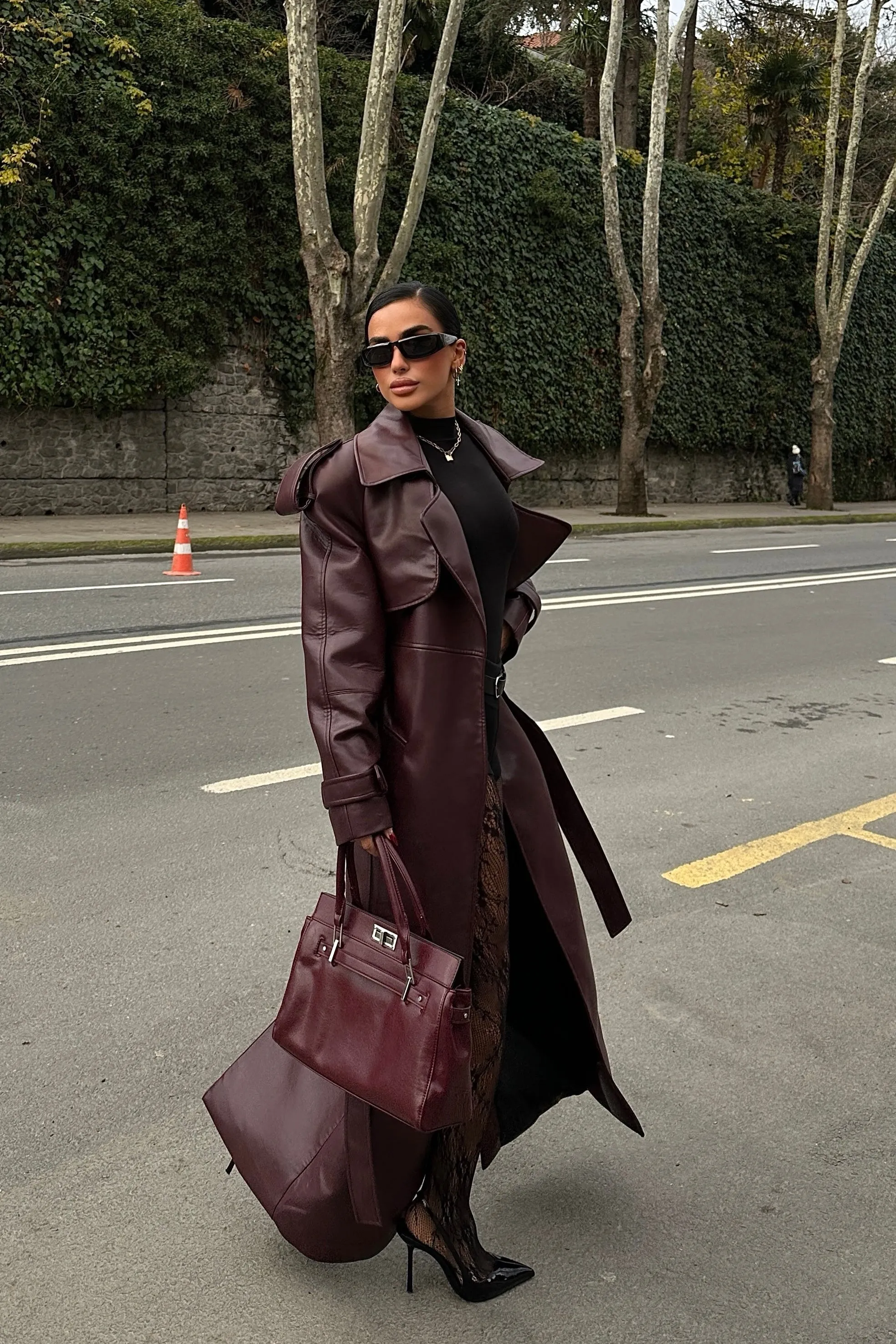 Premium Longline Belted Coat