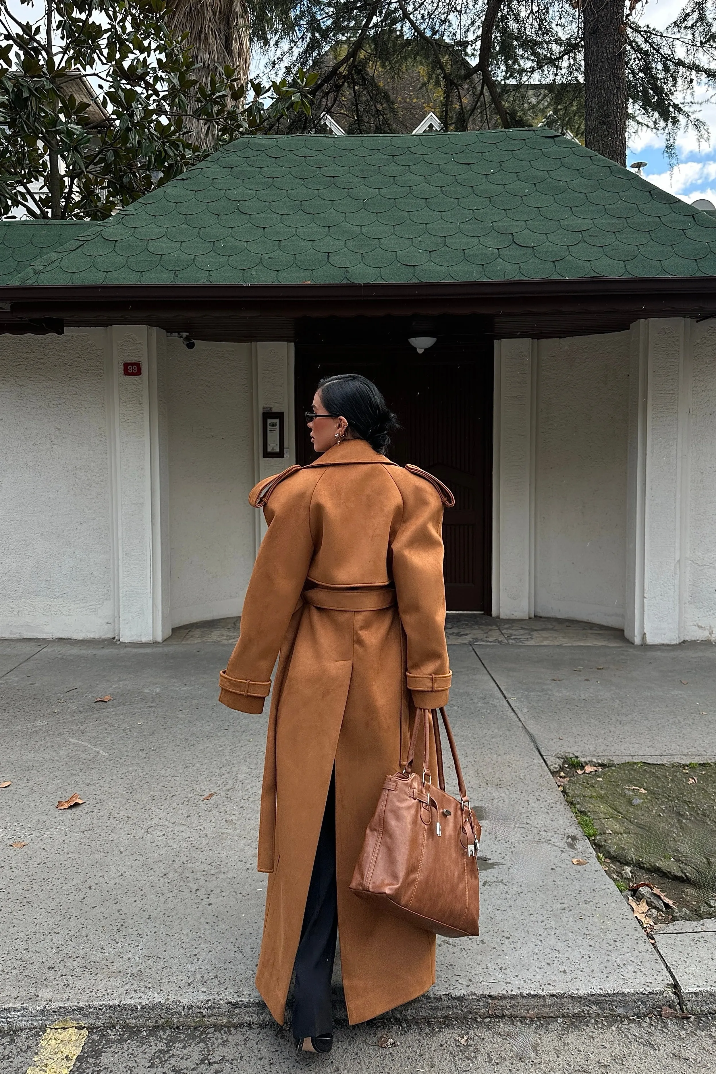 Premium Longline Belted Coat