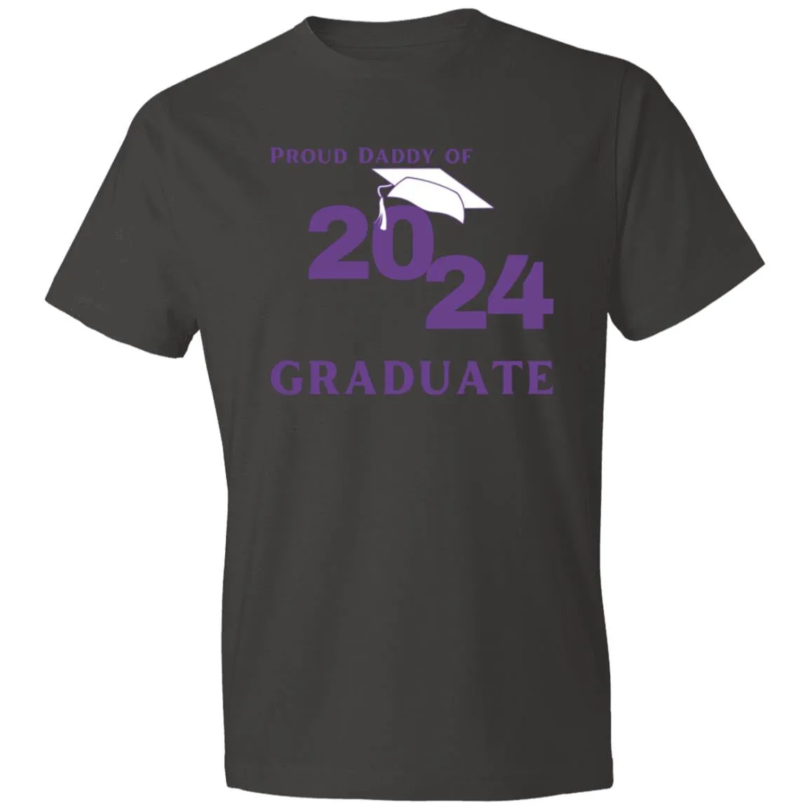 Proud Daddy -- 2024 Graduate - Lightweight T-Shirt