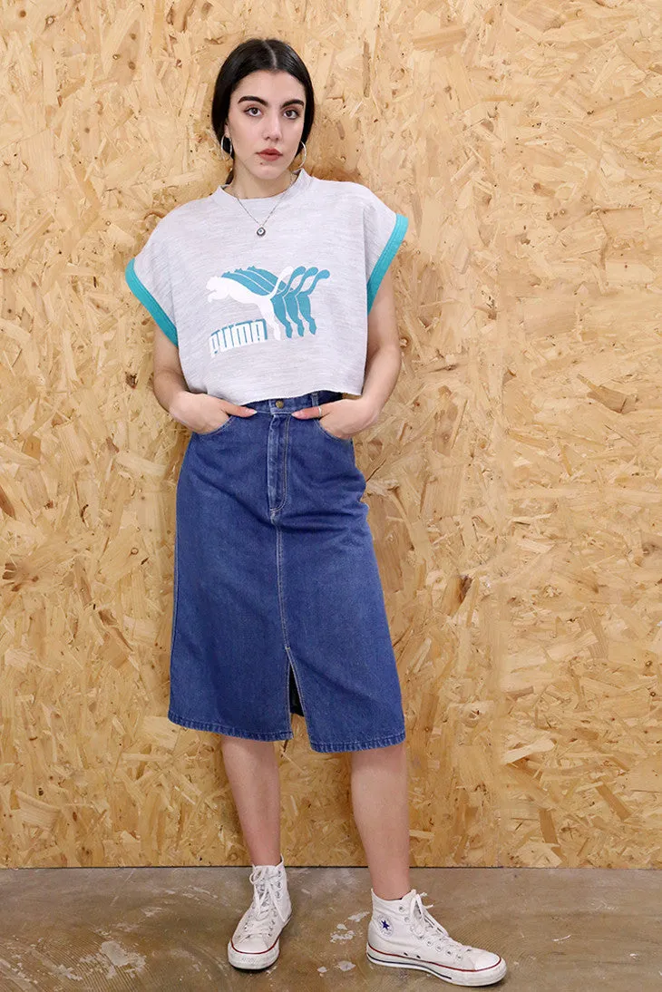 Puma Drop It 90s Cropped Tee