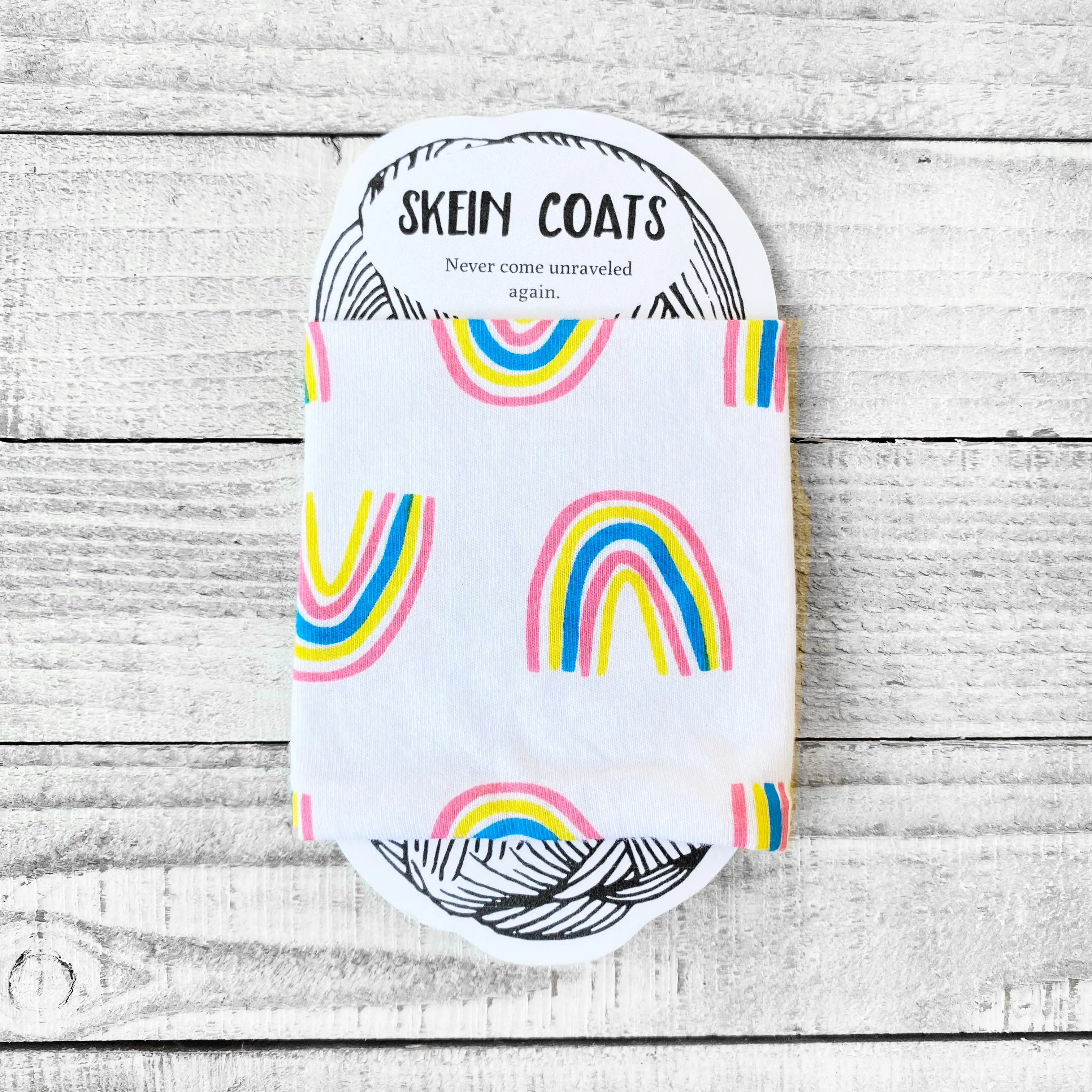 Rainbow Skein Coat
