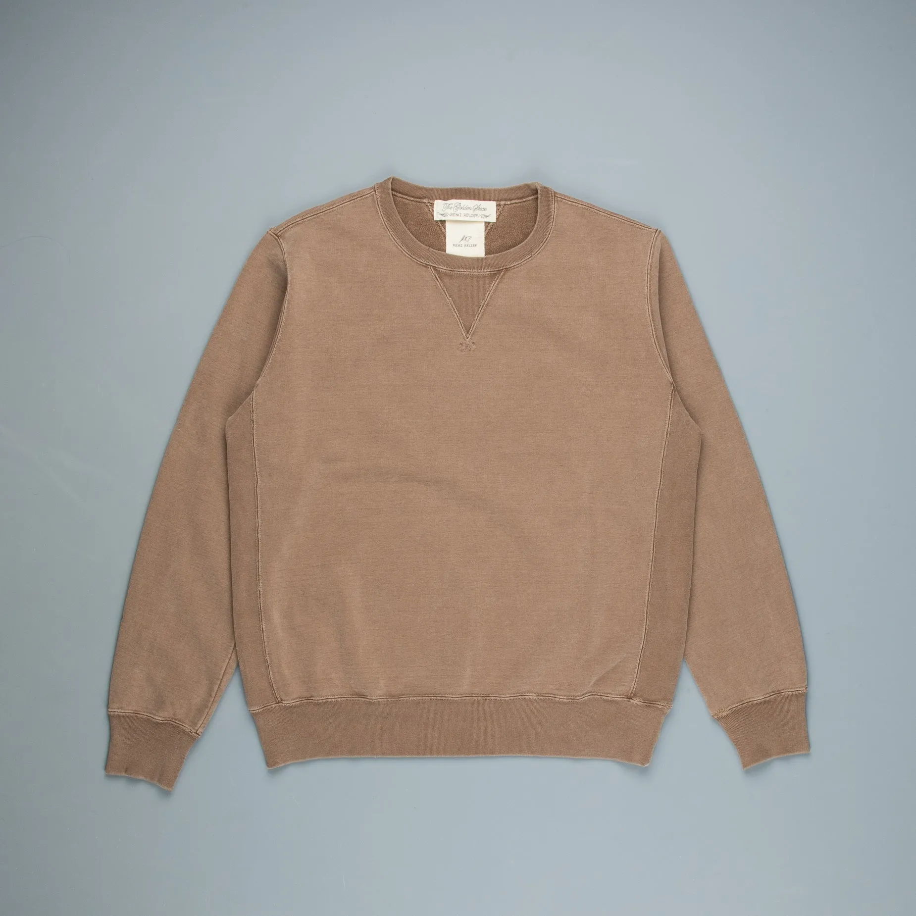 Remi Relief Special Finish Fleece Sweater Brown