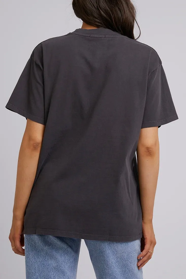 ROAMING TEE WASHED BLACK