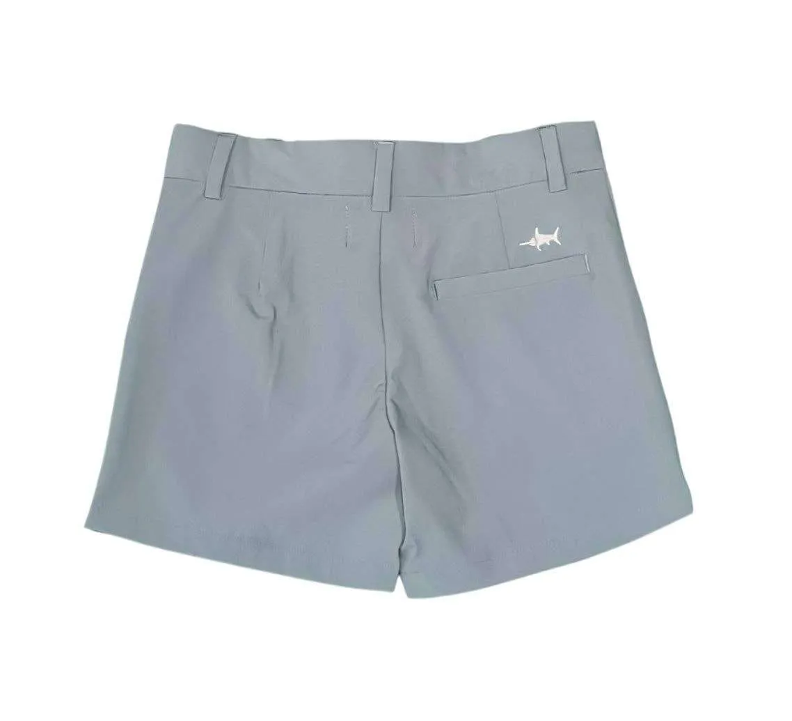 Saltwater Boys Palmer Performance Shorts Steel Blue