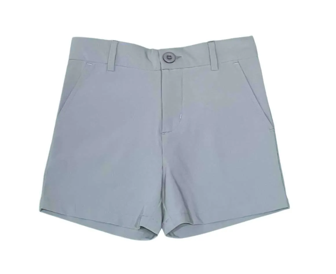 Saltwater Boys Palmer Performance Shorts Steel Blue