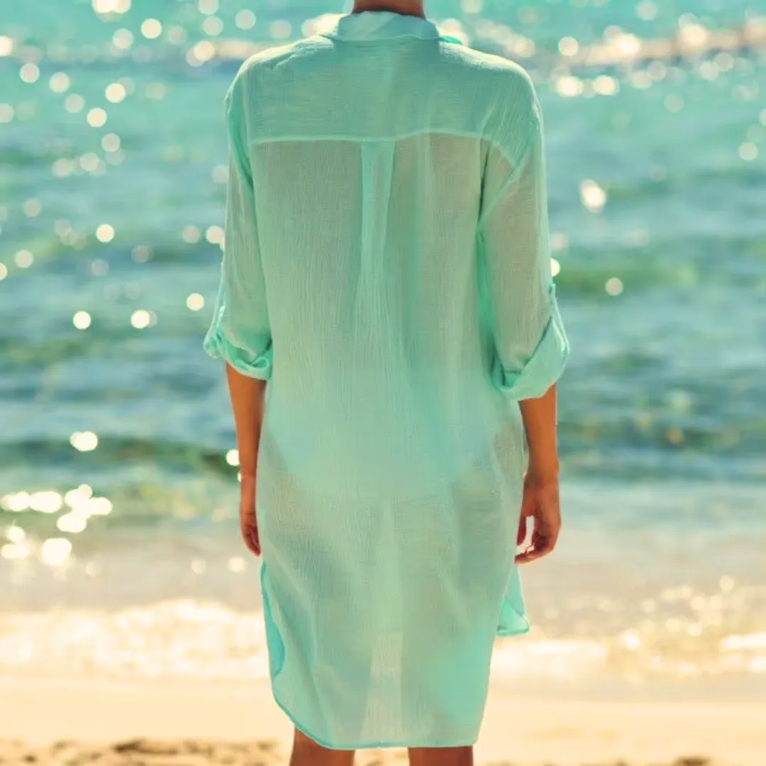 Semi Sheer One Size Cover Up