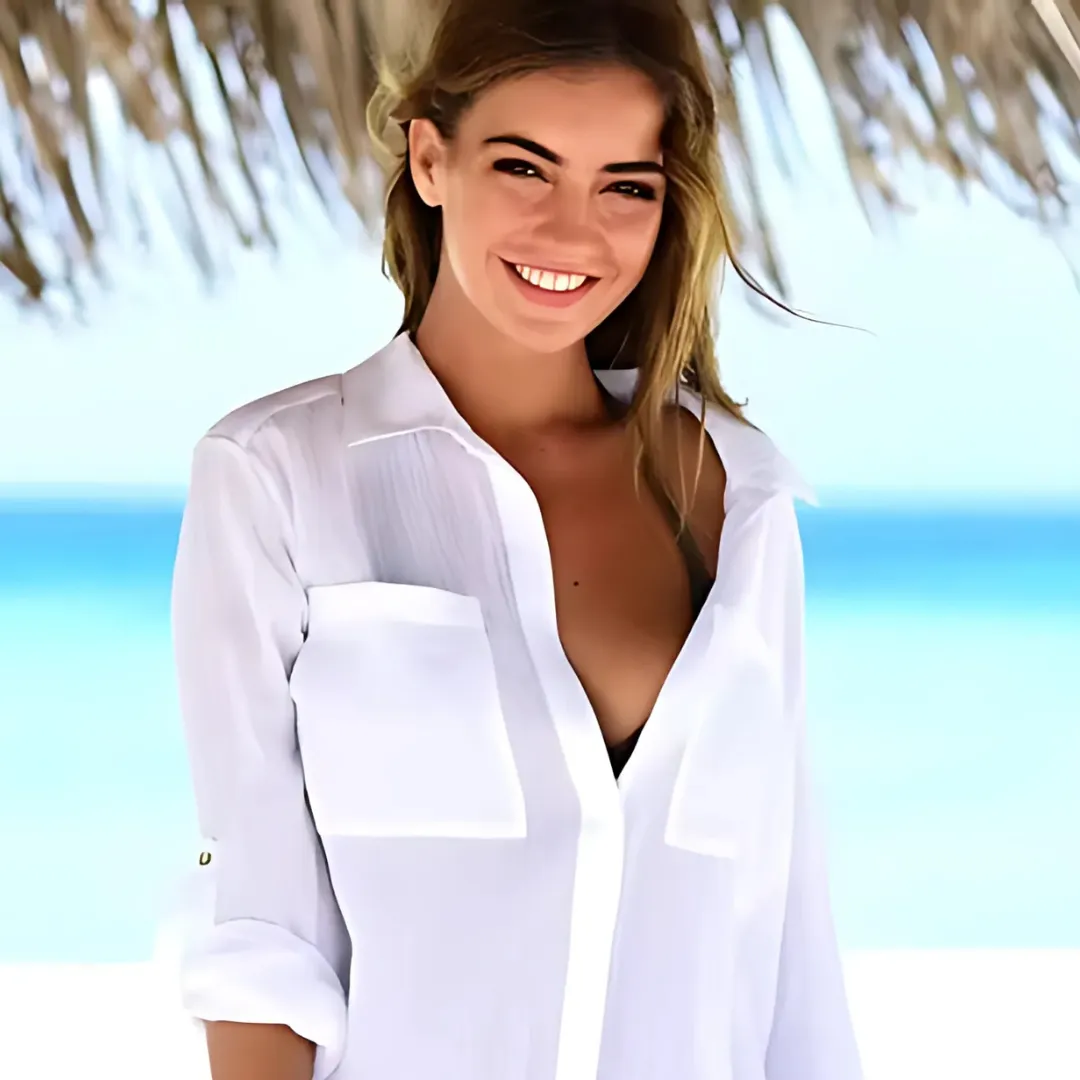 Semi Sheer One Size Cover Up