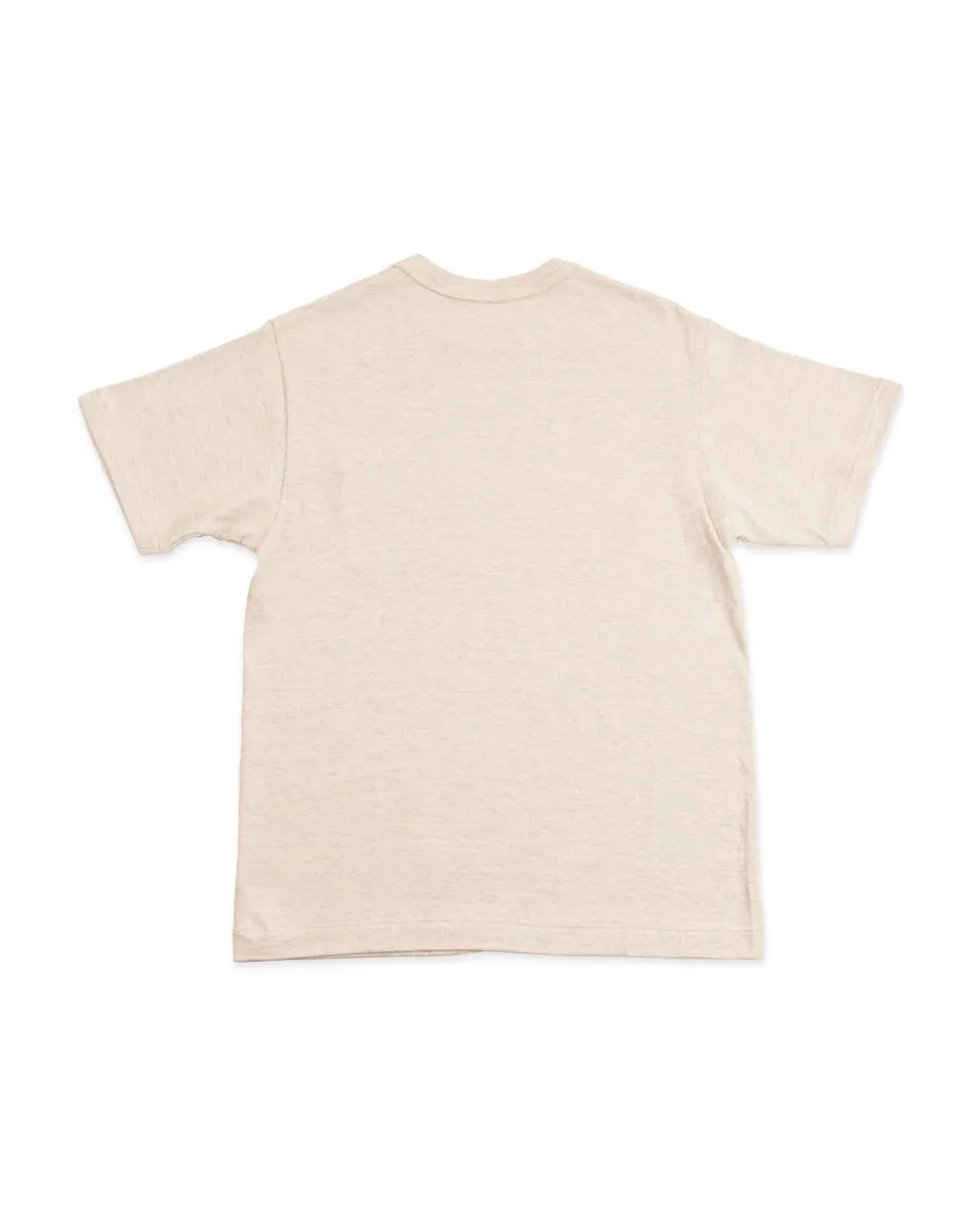 Slub Cotton Pocket Tee - Oatmeal