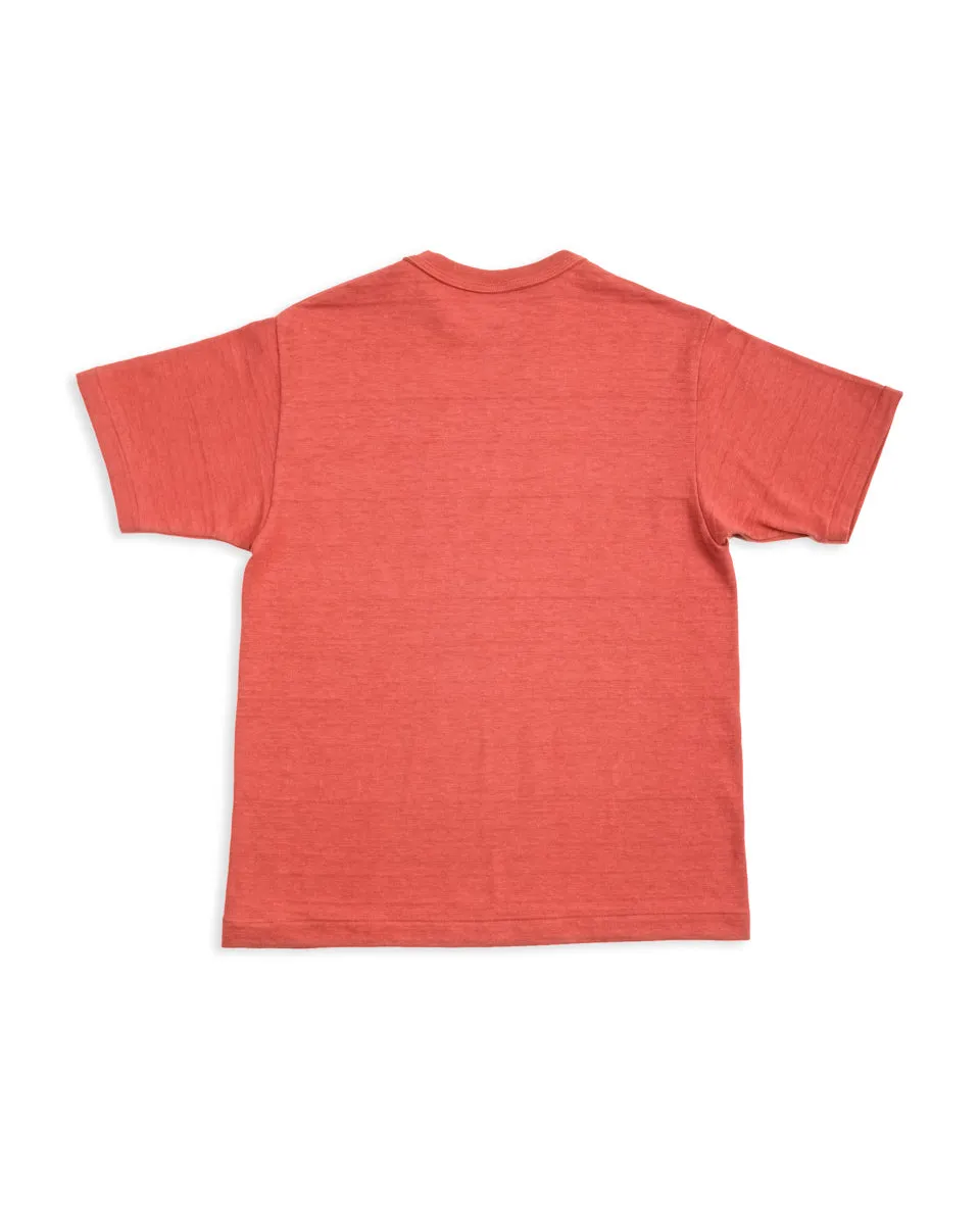 Slub Cotton Tee - Salmon