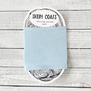 Solid Sky Blue Skein Coat