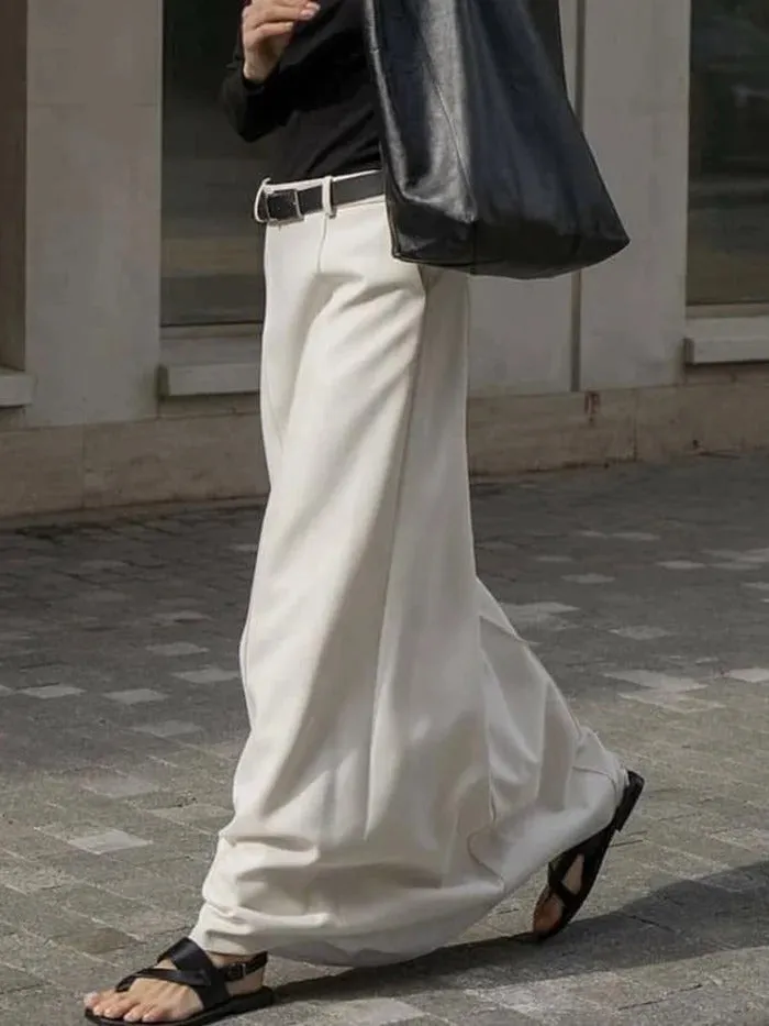 Stylish H-Line Solid Color Skirts Bottoms  113013