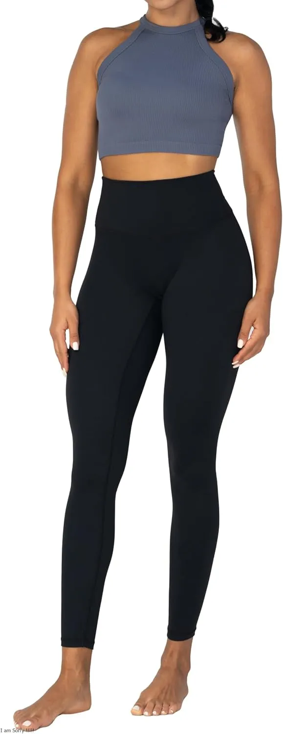 Sunzel Leggings for Women Yoga Pants with Tummy Control & High Waist for Workout Lounge Gym
