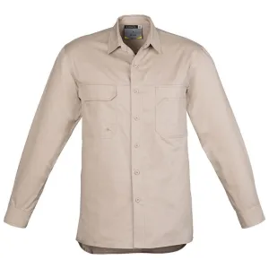 Syzmik Mens Lightweight Tradie Shirt Long Sleeve (ZW121)