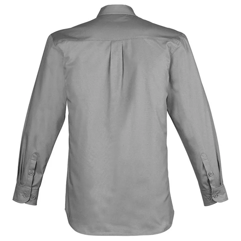 Syzmik Mens Lightweight Tradie Shirt Long Sleeve (ZW121)