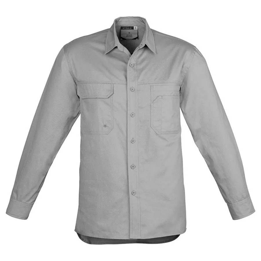 Syzmik Mens Lightweight Tradie Shirt Long Sleeve (ZW121)