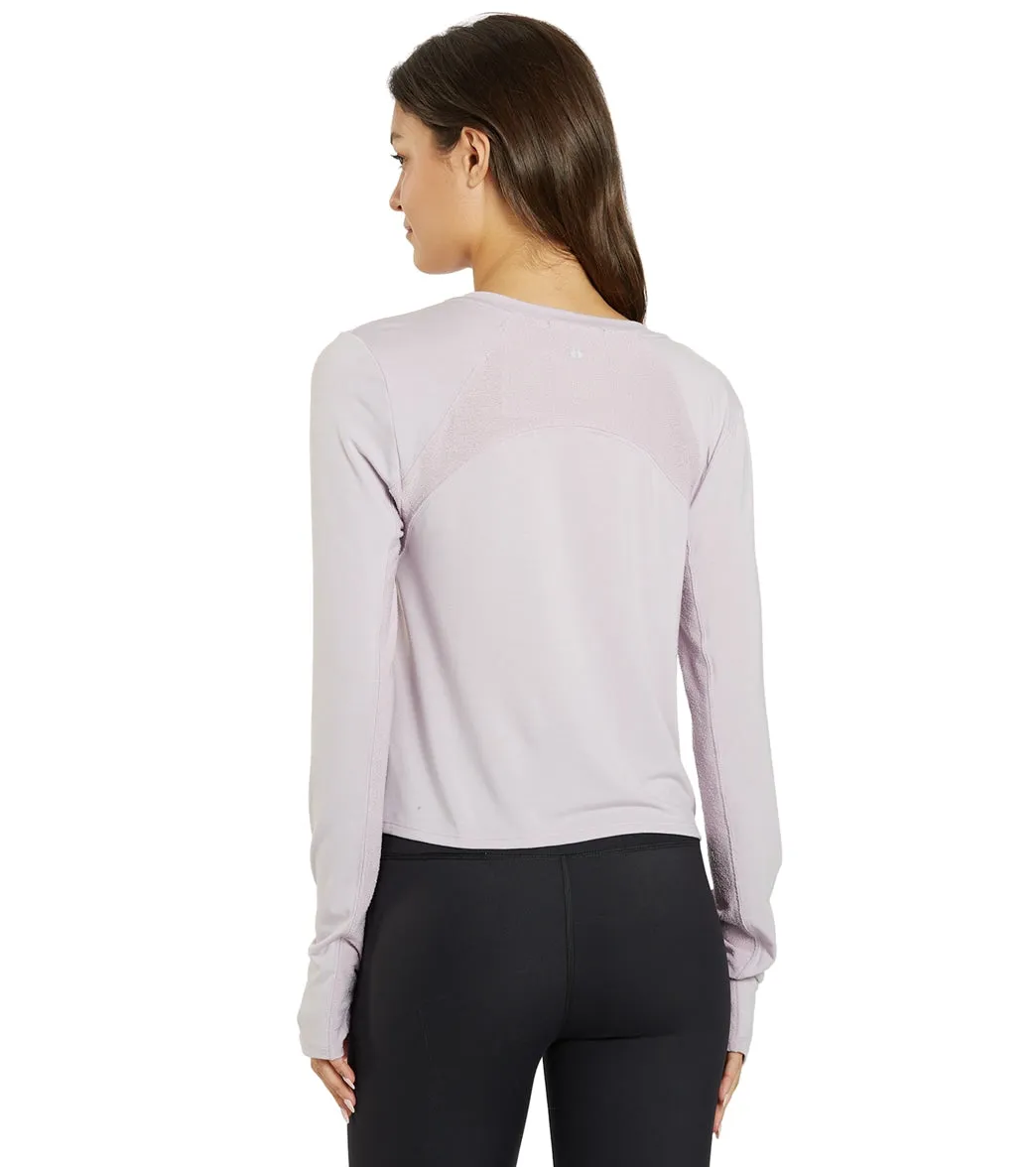 Thrive Societe Textured Inset Tee