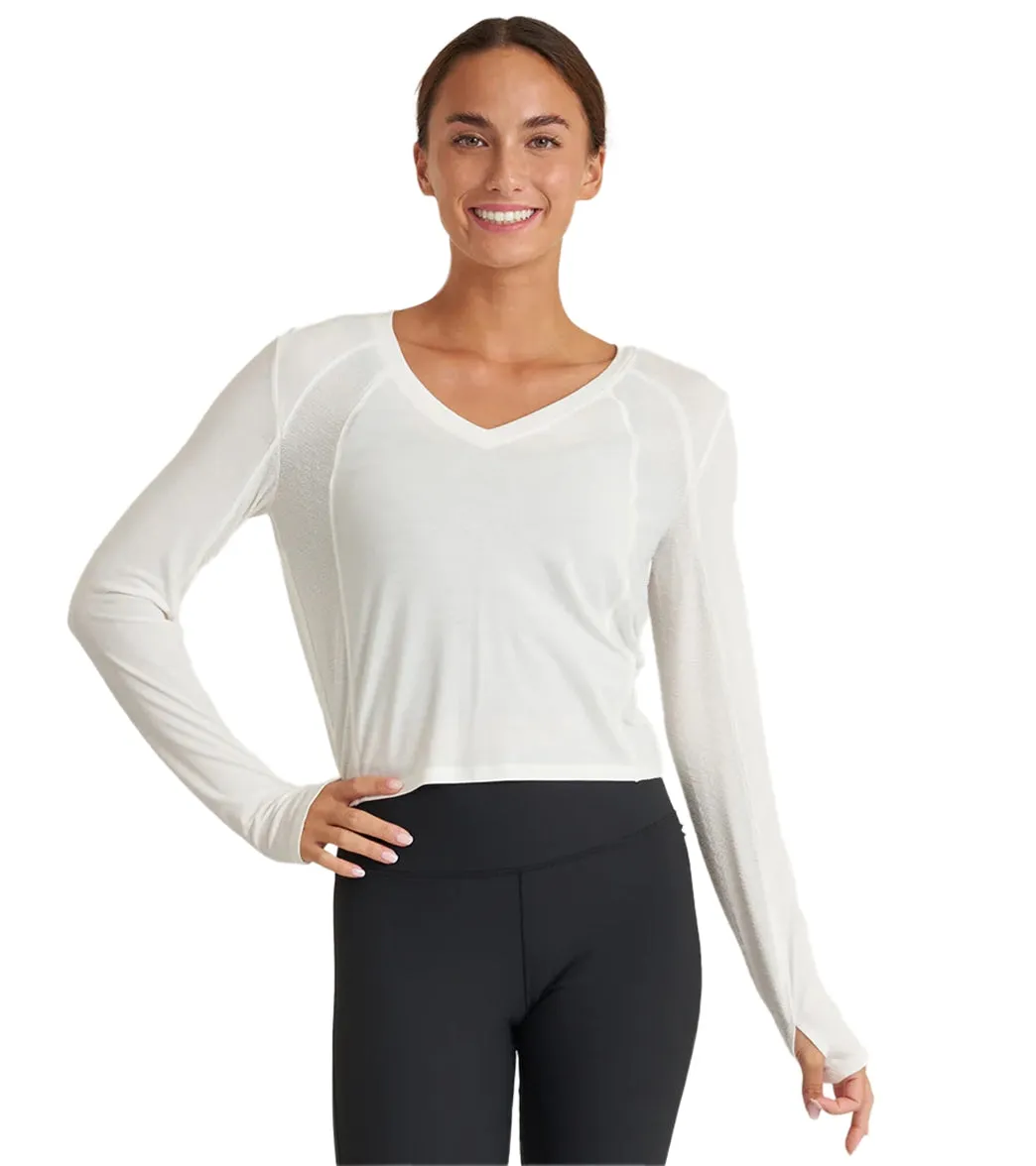 Thrive Societe Textured Inset Tee