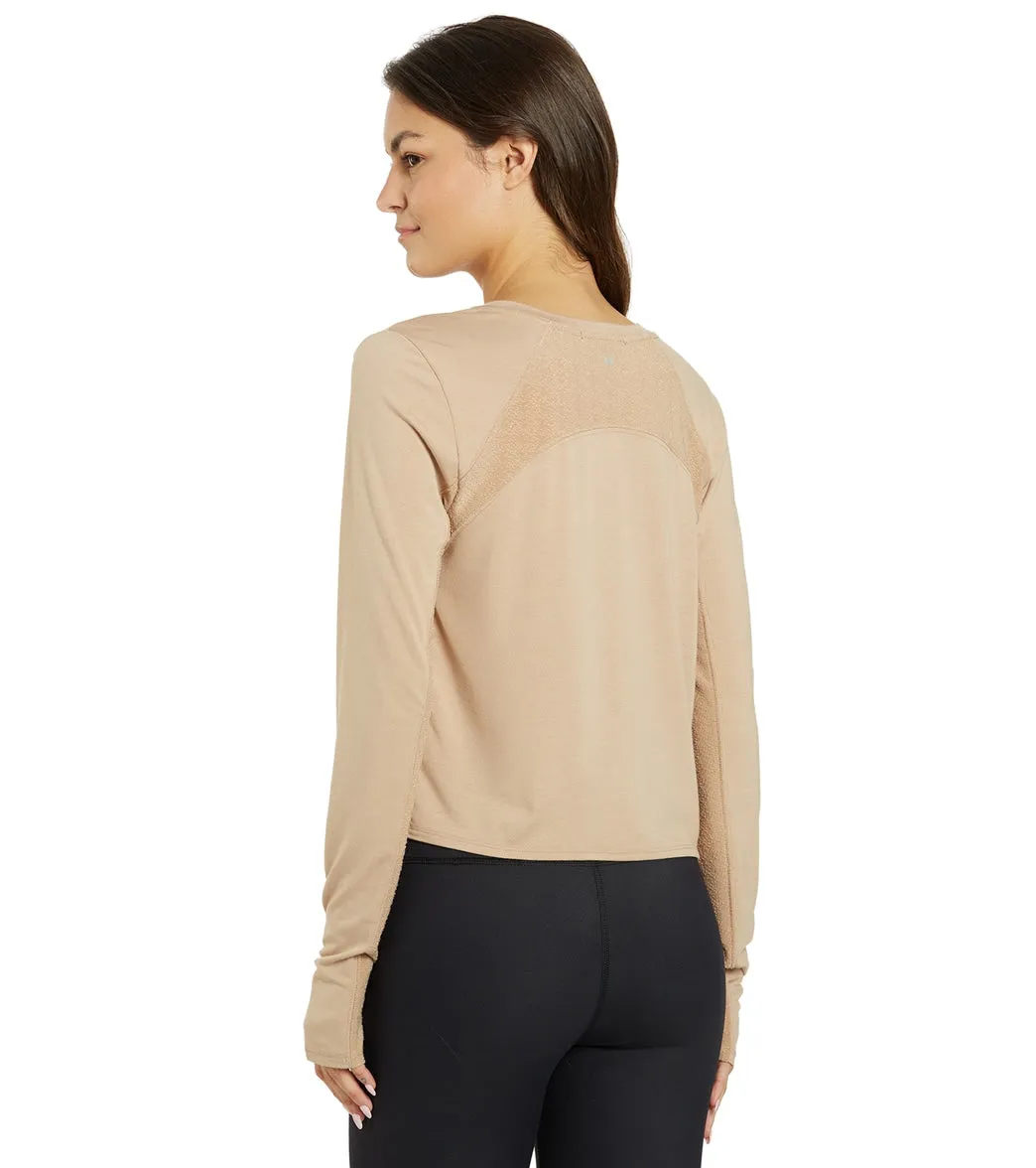 Thrive Societe Textured Inset Tee