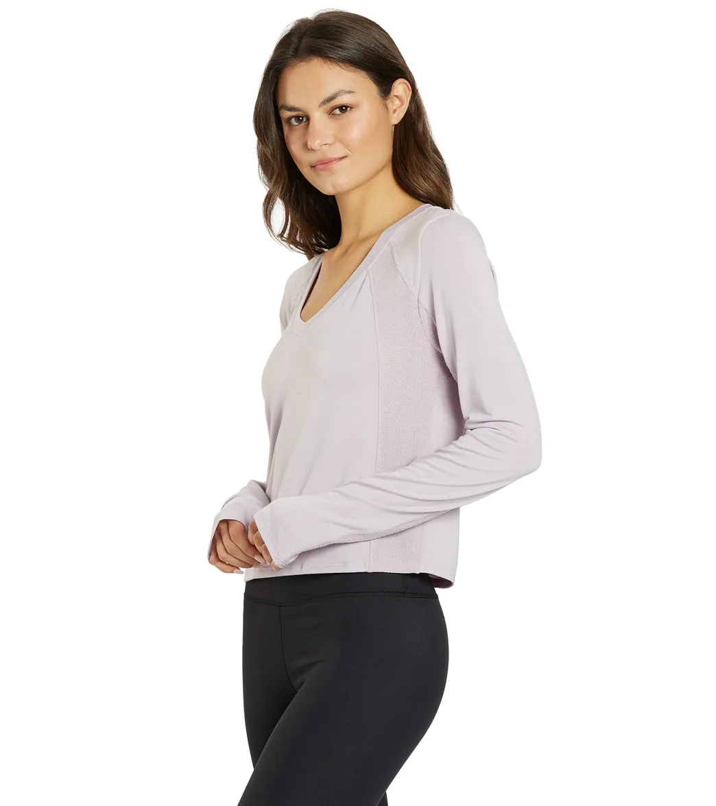 Thrive Societe Textured Inset Tee