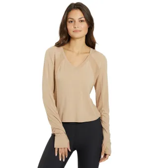 Thrive Societe Textured Inset Tee