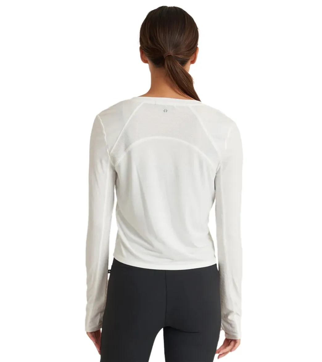 Thrive Societe Textured Inset Tee