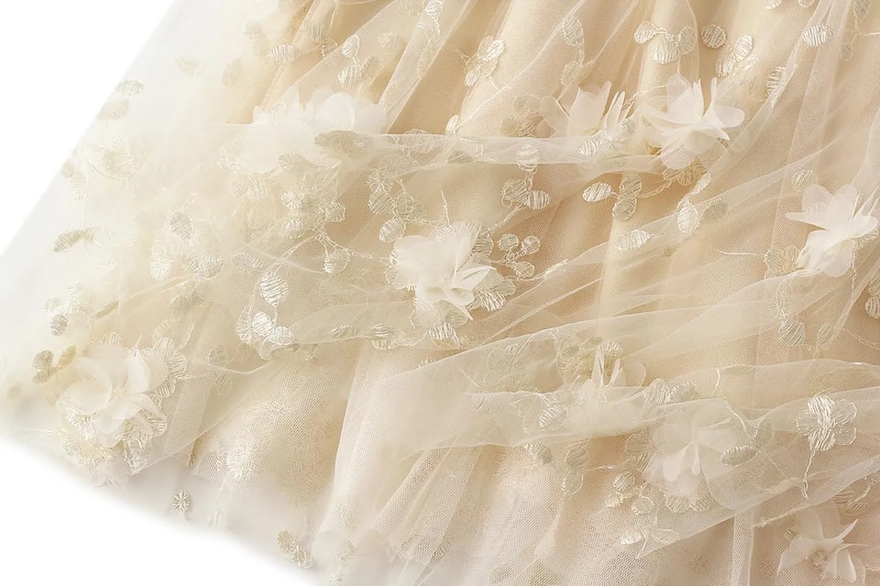 Tulle Skirts for Women High Elastic Waist Long Stylish Comfy Midi Skirt A Line Tutu Skirts for Daily, Prom, Party