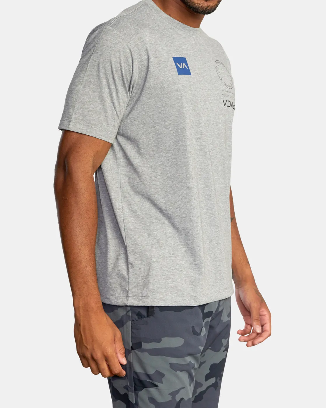 VA Mark Drirelease® Tee - Heather Grey
