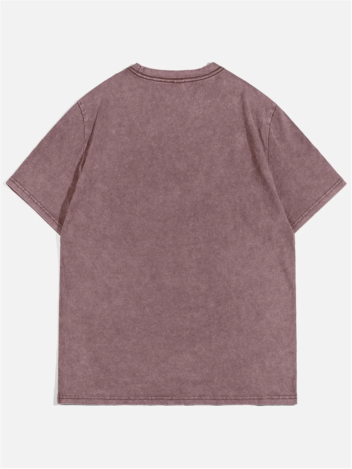 Verdusa Men's Letter Graphic Drop Shoulder T Shirts Casual Round Neck Tee Top