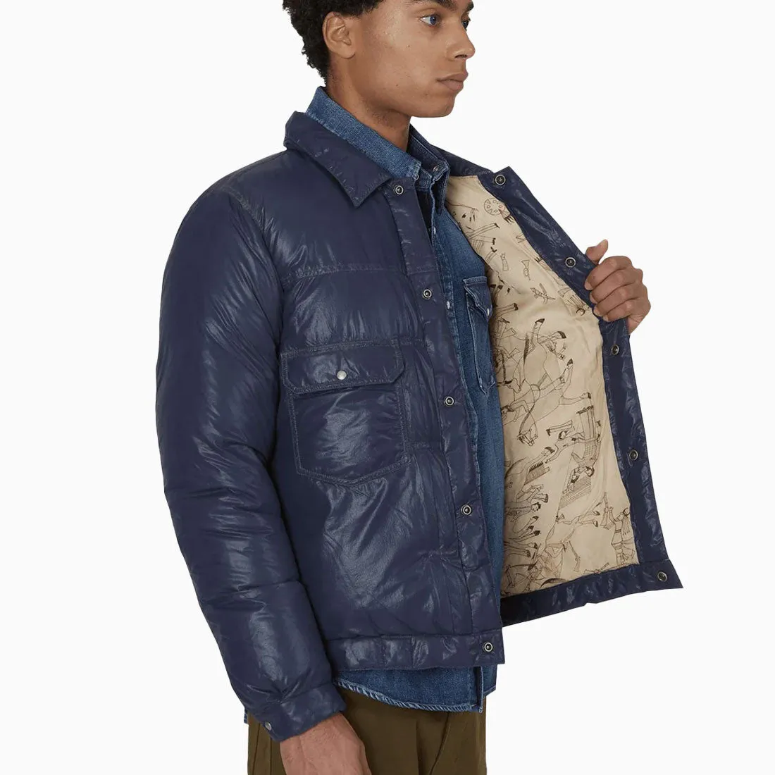 Visvim 101 Down Jacket Navy