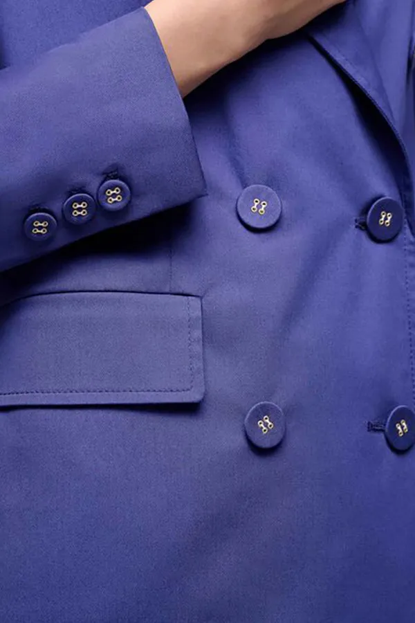 VIVACITA BLUETTE DOUBLE-BREASTED JACKET