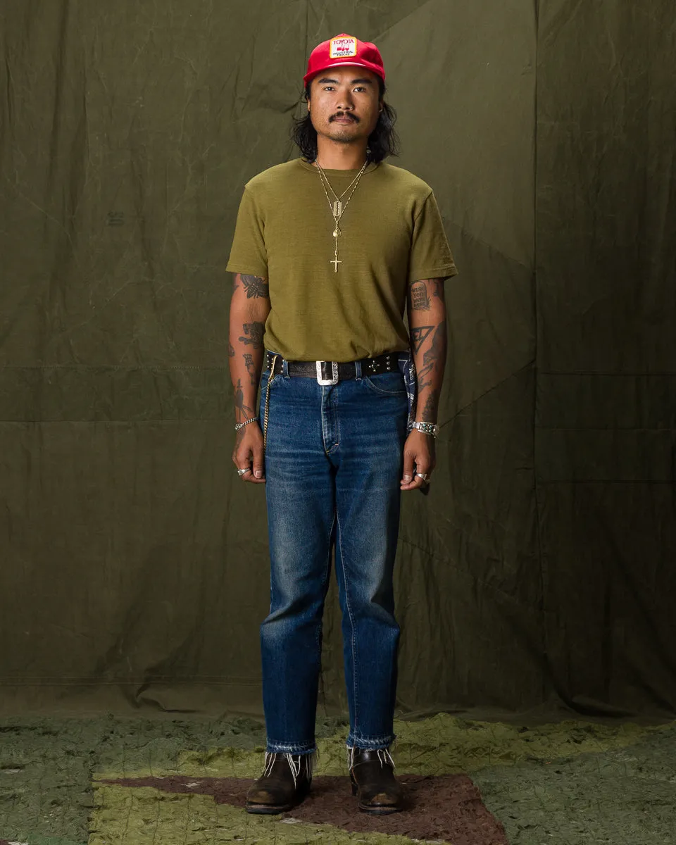 Wakayama Special Loopwheel Tee - Martini Olive