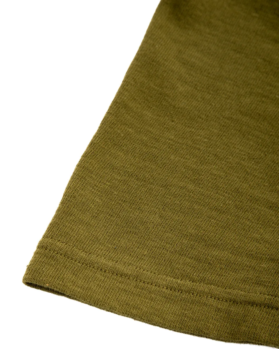 Wakayama Special Loopwheel Tee - Martini Olive
