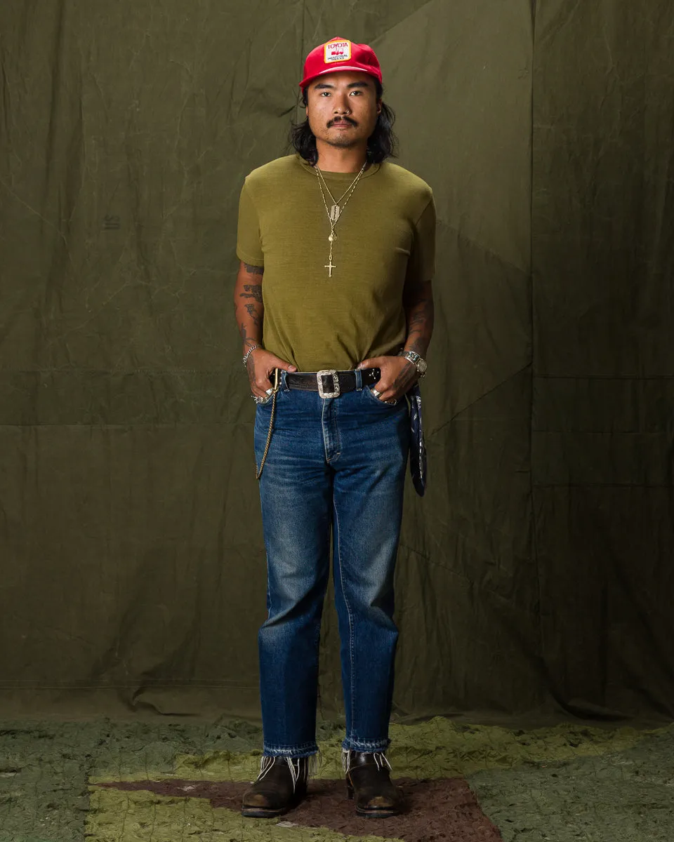 Wakayama Special Loopwheel Tee - Martini Olive