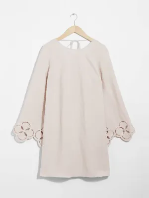 Wide-sleeve minidress