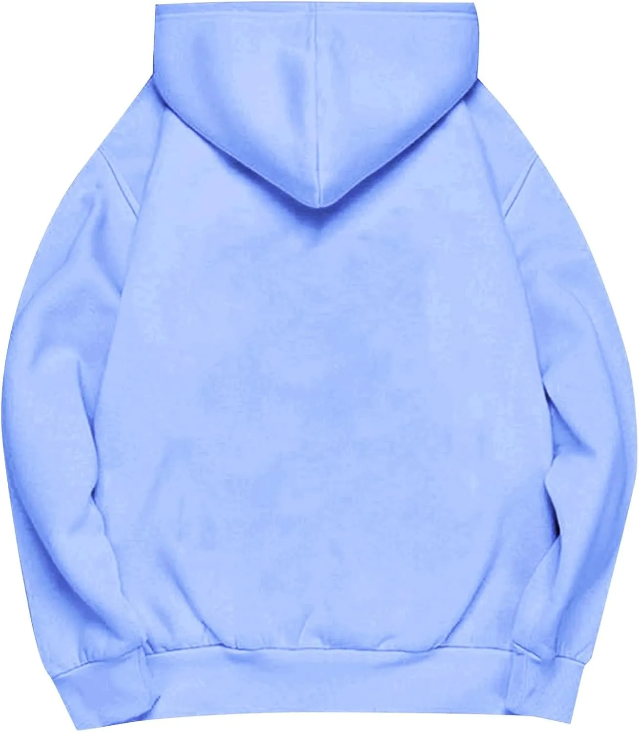 Womens Oversized Hoodies Fleece Sweatshirt Long Sleeve Drawstring Loose Pullover Fashion Top Cute Trendy Outfits with Pocket
