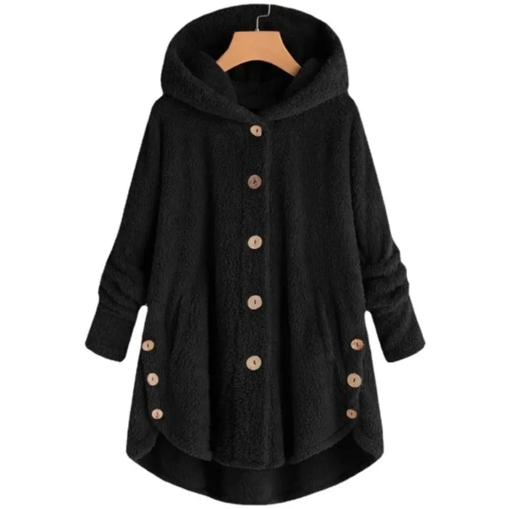 Women's Teddy Bear Cozy Coat