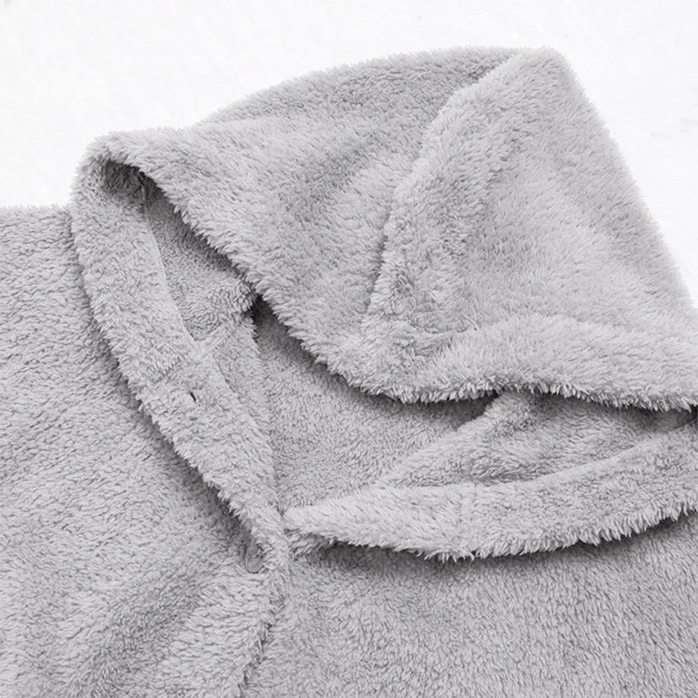 Women's Teddy Bear Cozy Coat