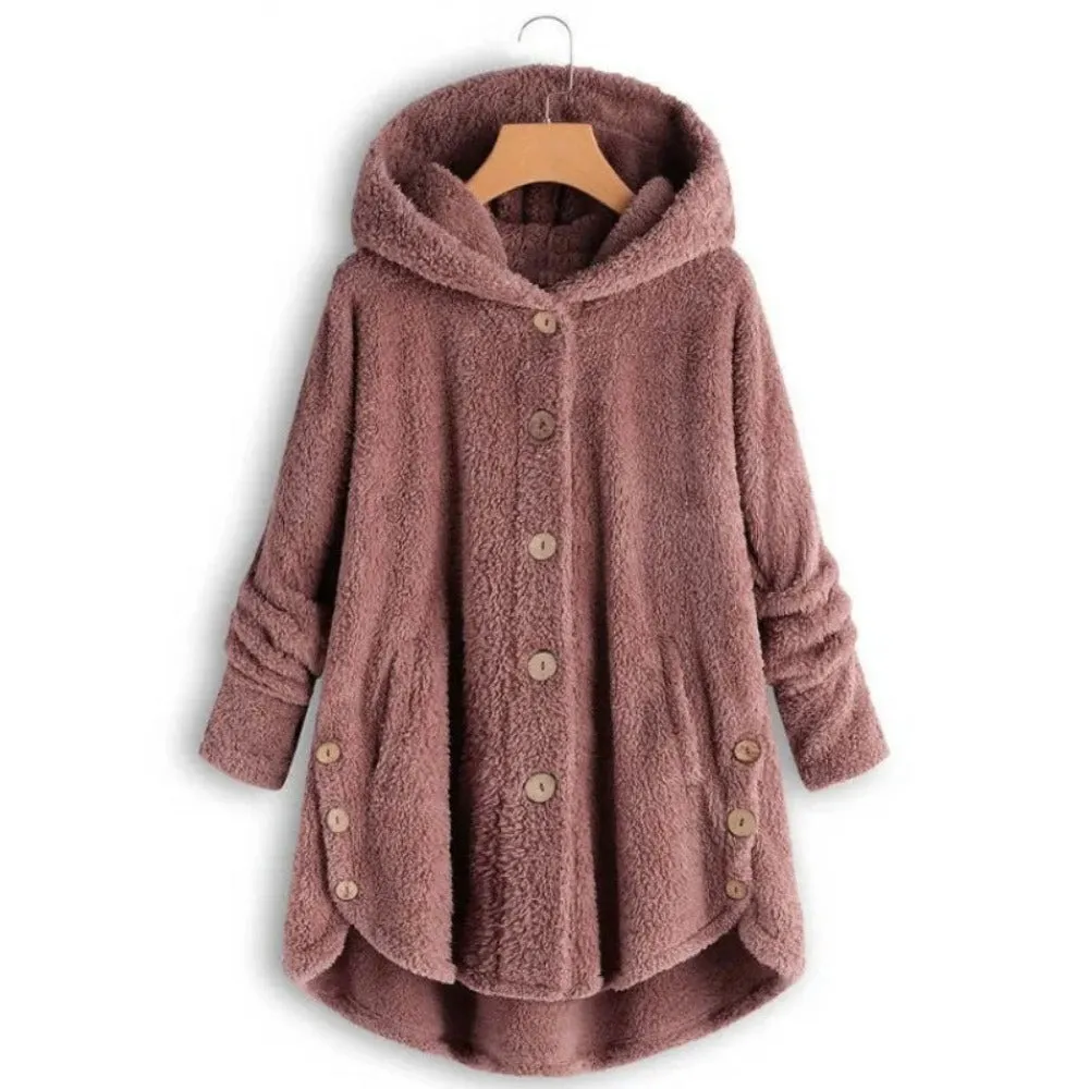 Women's Teddy Bear Cozy Coat