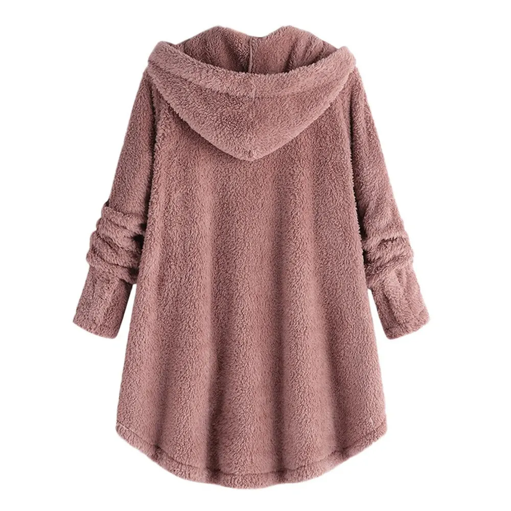 Women's Teddy Bear Cozy Coat