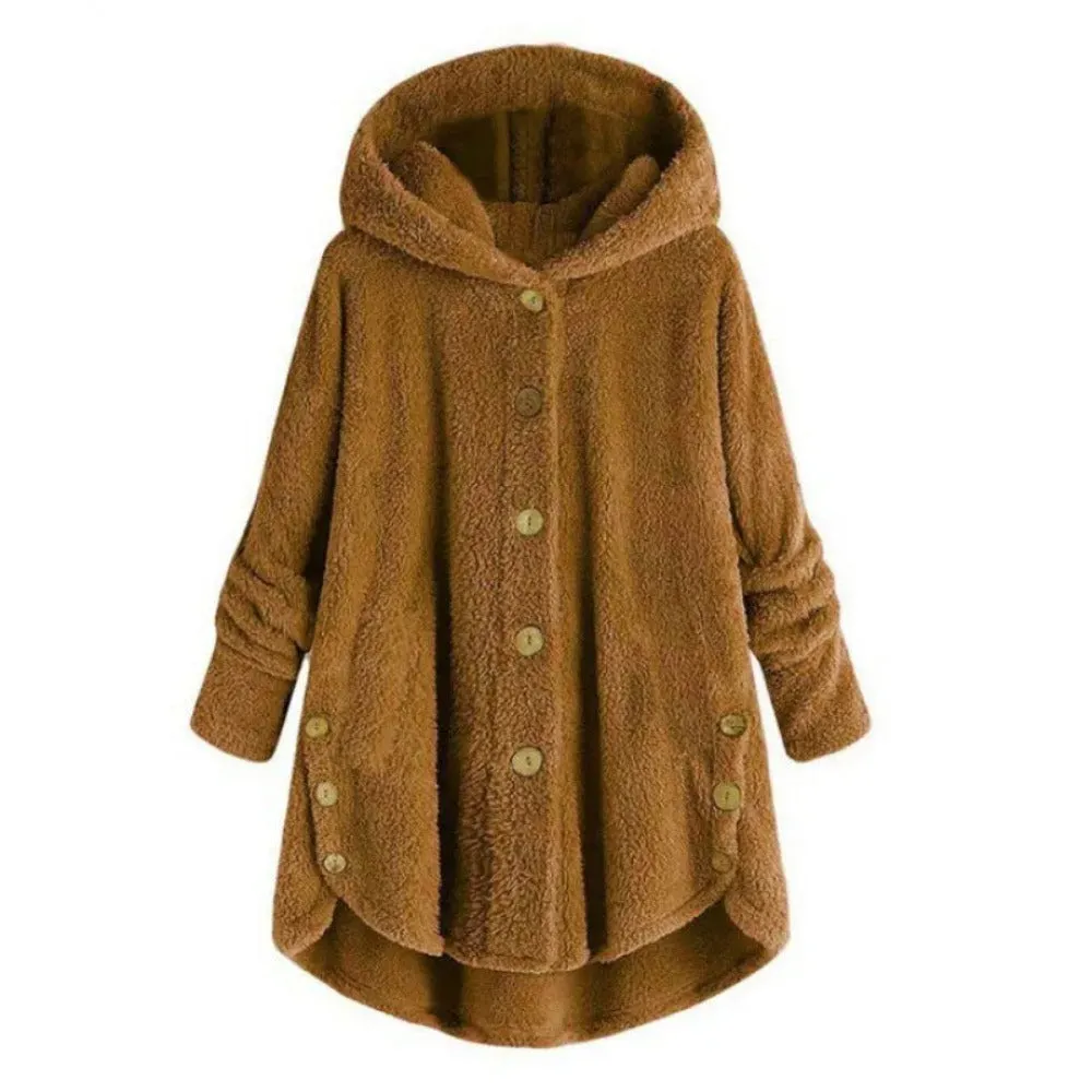 Women's Teddy Bear Cozy Coat
