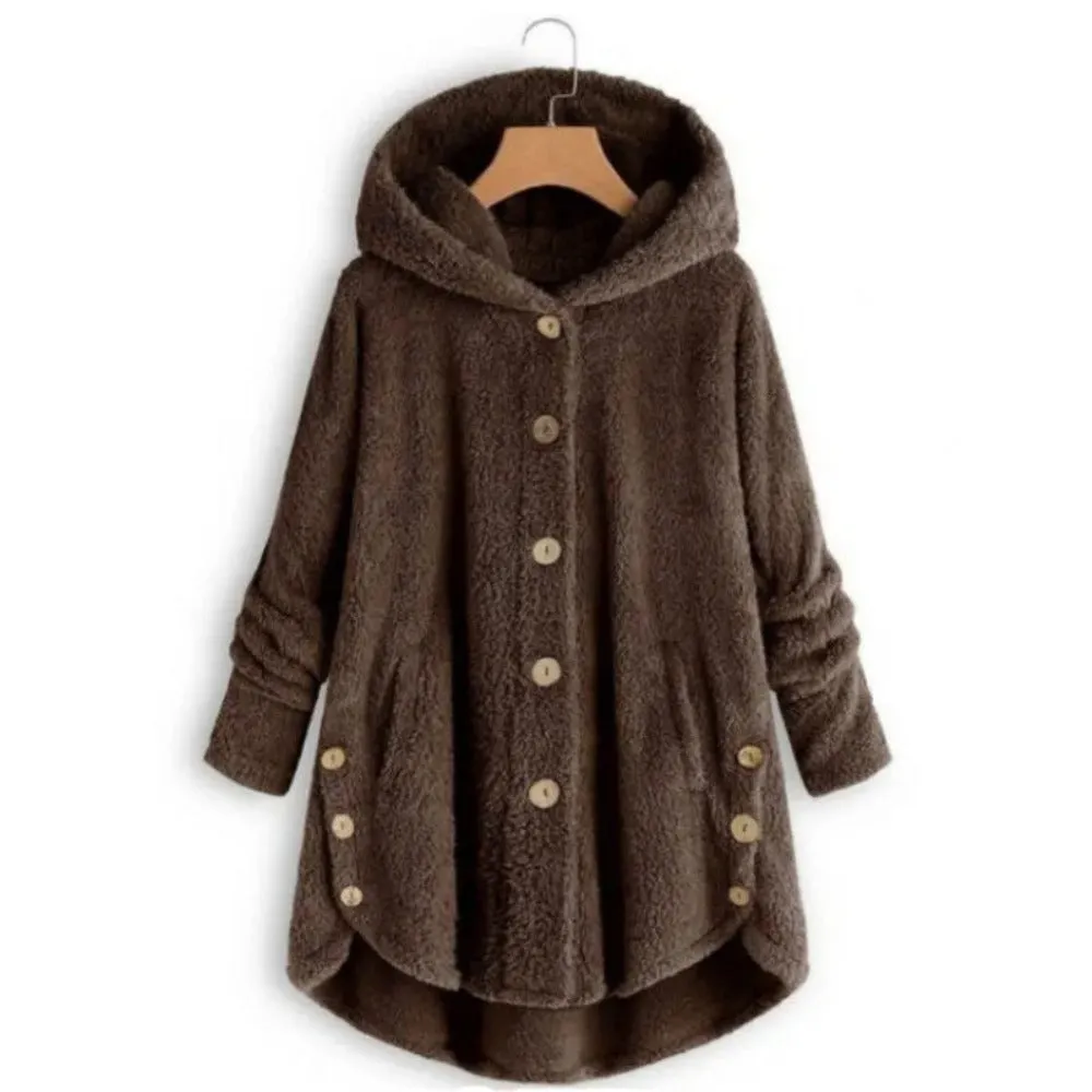 Women's Teddy Bear Cozy Coat