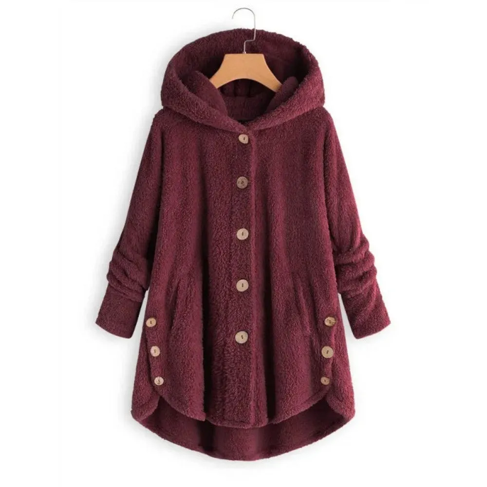 Women's Teddy Bear Cozy Coat