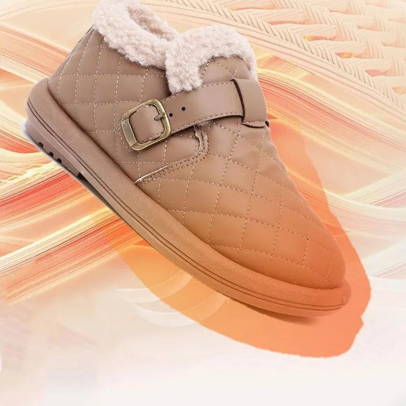 Women's Winter Plush Slip-On Flat Shoes