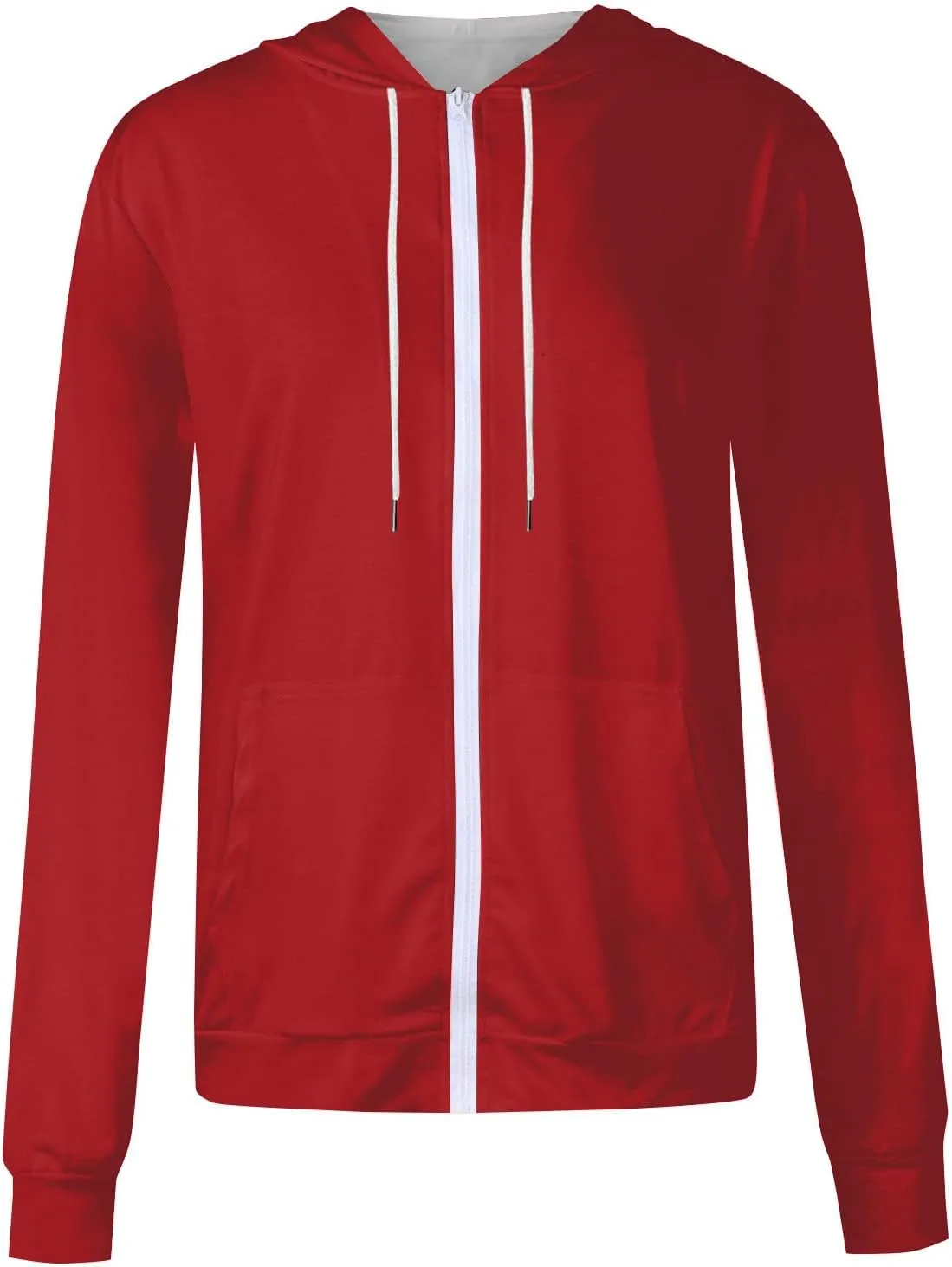 Womens Zip Up Hoodies Oversized Long Sleeve Sweatshirts Casual Hoodie 2025 Fall Jacket with Pockets Sweaters
