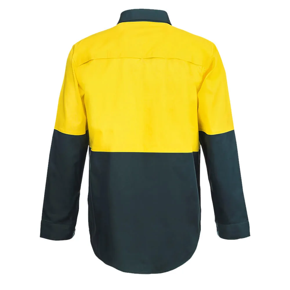 WorkCraft WS4255 Vented Lightweight Cotton Drill Shirt Clearance Special
